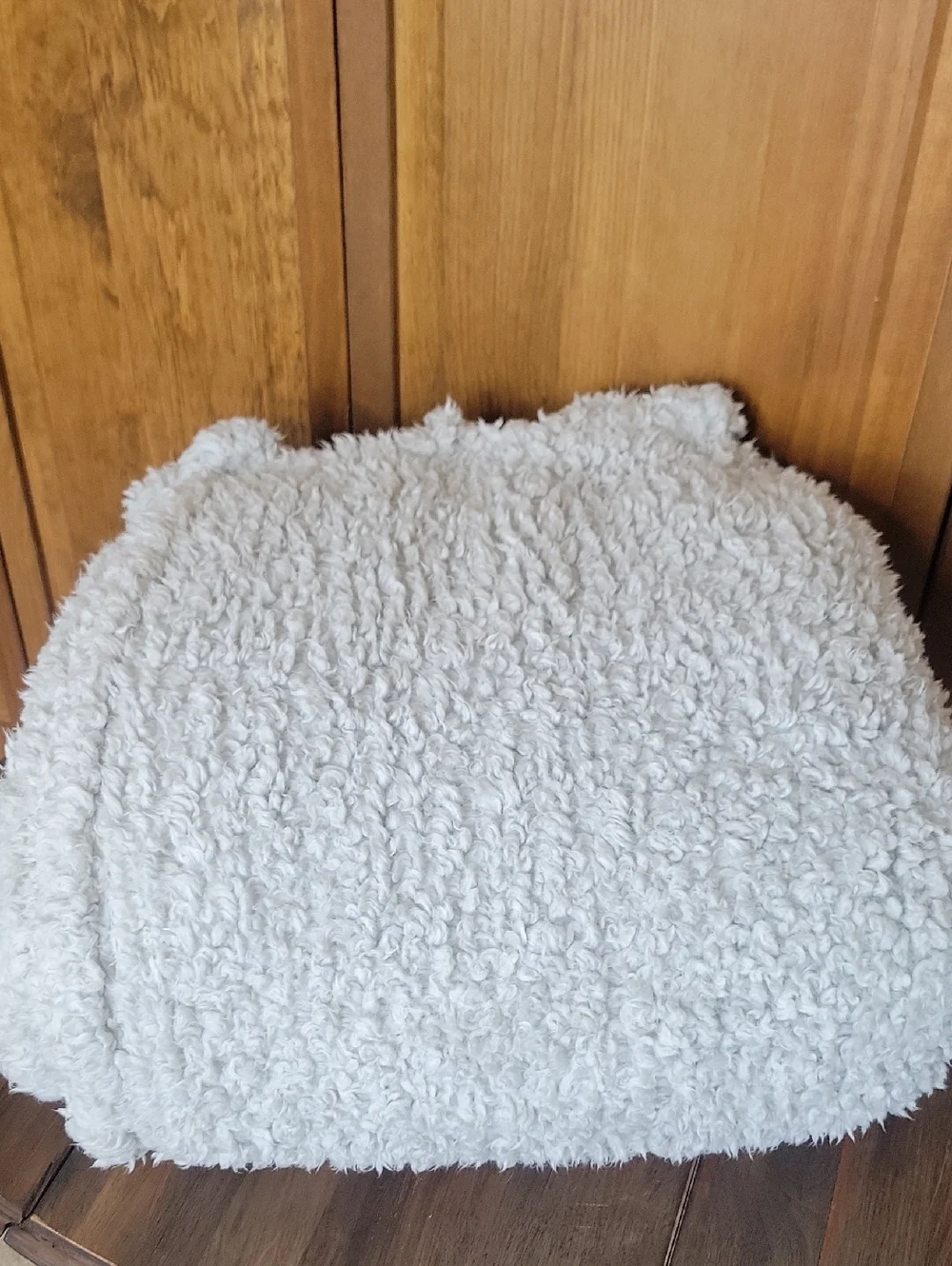 Pottery Barn Cozy Pom Pom Sherpa Throw